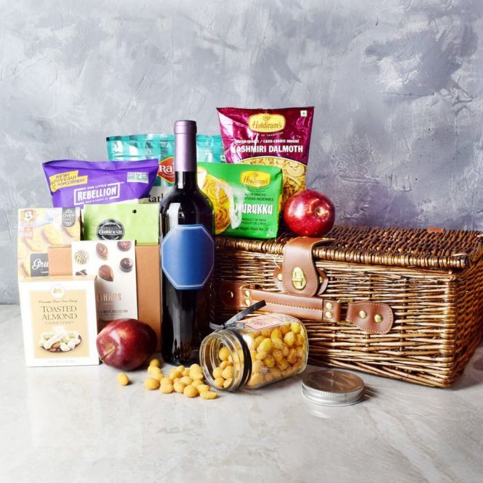 Diwali Gift Basket With Sparkling Gifts &amp; Goodies from Hamilton Baskets - Hamilton Delivery