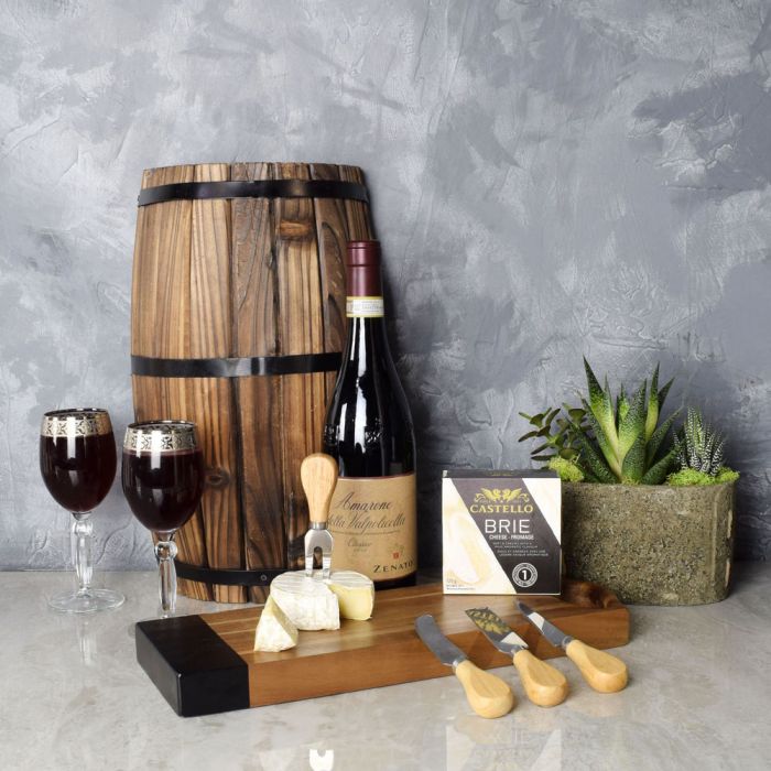 Eternal Love Wine Gift Set from Hamilton Baskets - Hamilton Delivery