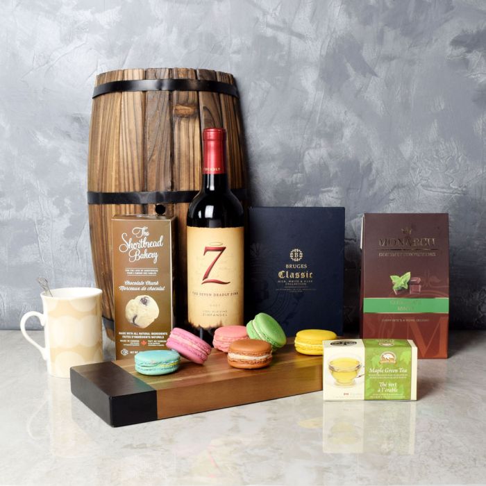 Fantastic Sweets & Beverage Gift Set from Hamilton Baskets - Hamilton Delivery