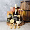 Gourmet Brie & Salmon Gift Set with Wine from Hamilton Baskets - Hamilton Delivery