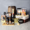 Gourmet Snack Medley Gift Set with Champagne is the perfect way to show you care or congratulate your loved ones on their special day from Hamilton Baskets - Hamilton Delivery