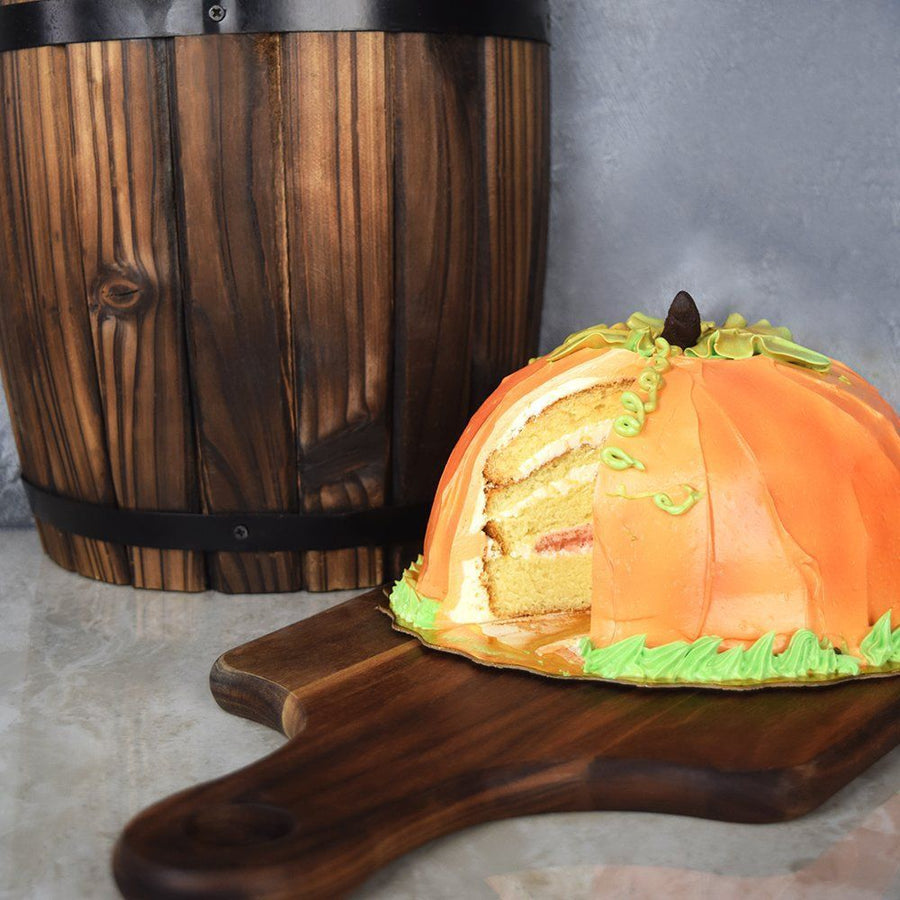 Halloween Pumpkin Cake from Hamilton Baskets - Hamilton Delivery