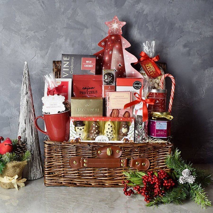 A Chocolatey Christmas Basket from Hamilton Baskets - Hamilton Delivery