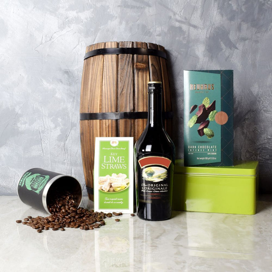 Hillcrest Irish Coffee Gift Basket from Hamilton Baskets - Hamilton Delivery