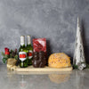 Holiday Beer & Cheese Ball Gift Basket from Hamilton Baskets  - Hamilton Delivery