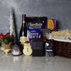 Holiday Treats & Wine Gift Basket from Hamilton Baskets - Hamilton Delivery