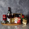 Holiday Wine & Chocolate Gift Basket from Hamilton Baskets - Wine Gift Basket - Hamilton Delivery.
