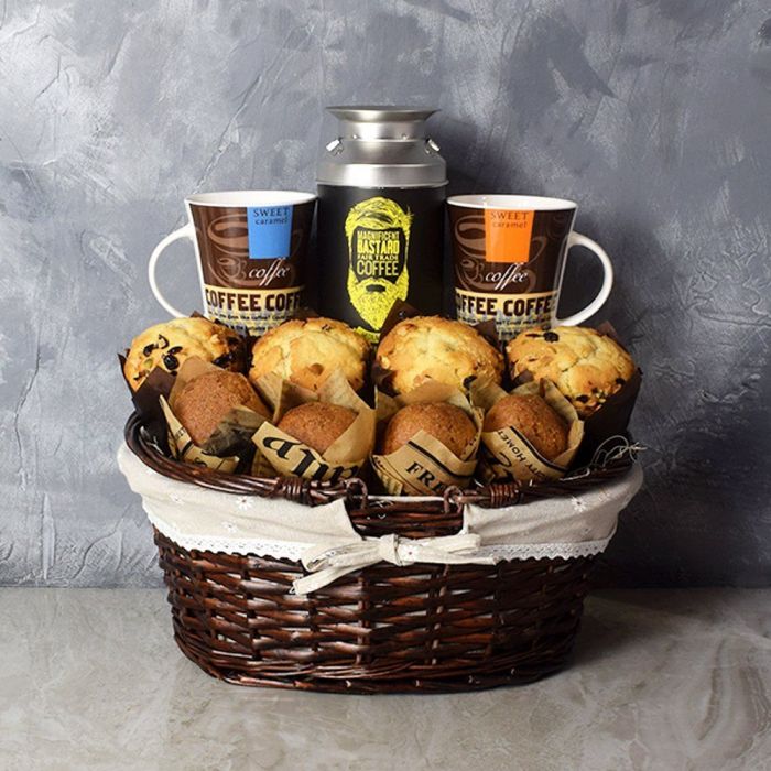 Morning Coffee & Muffin Gift Set from Hamilton Baskets - Hamilton Delivery