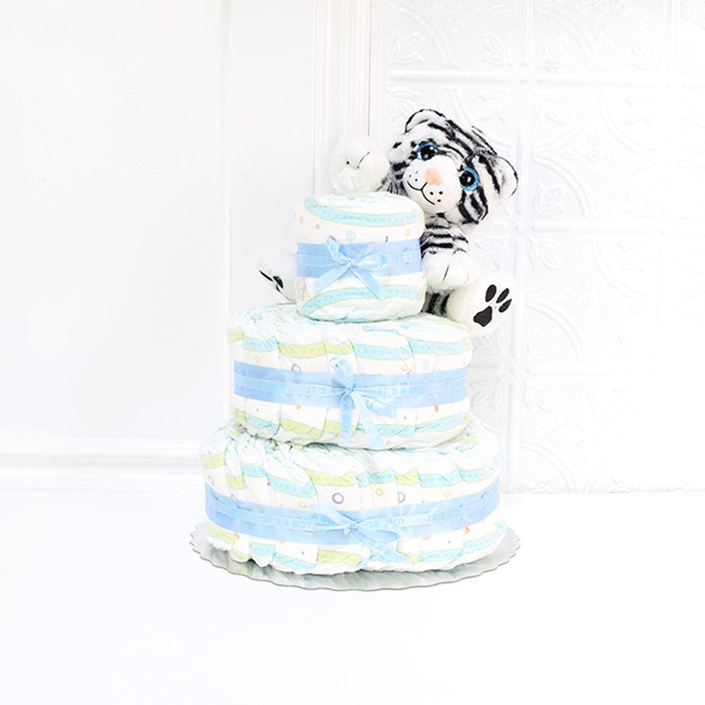 Plush &amp; Perfect Baby Gift Set from Hamilton Baskets - Baby Gift Basket - Hamilton Delivery