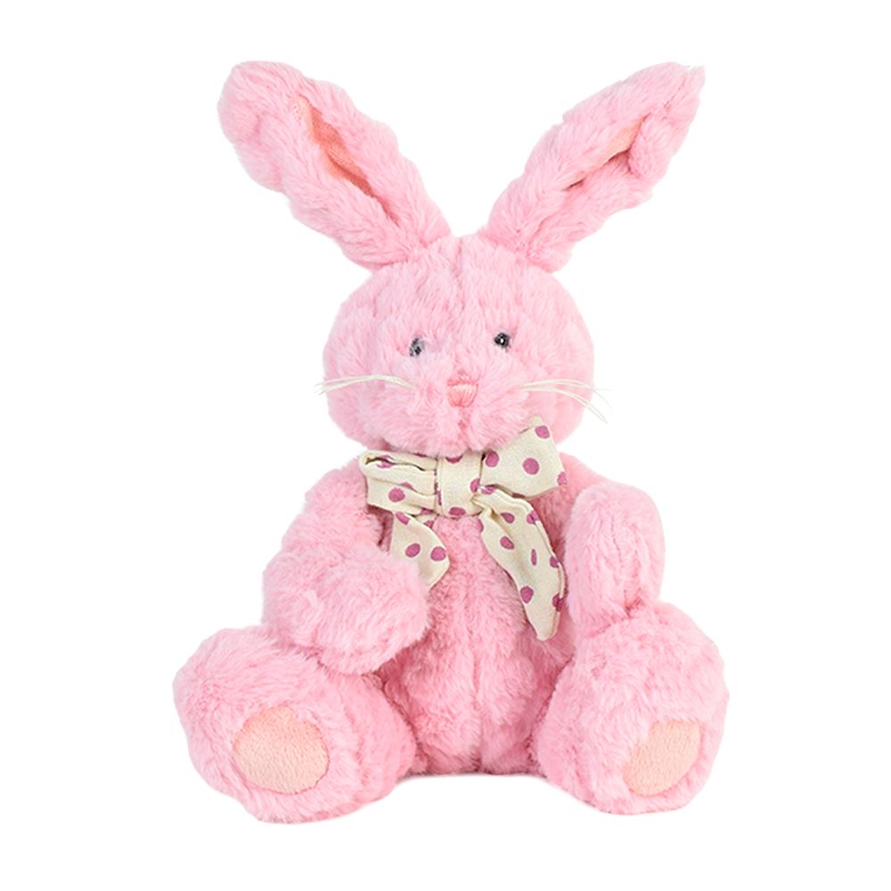 Posh Dusty Rose Bunny from Hamilton Baskets - Baby Gift Basket - Hamilton Delivery