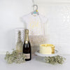 Precious Baby Girl Champagne & Cake Set from Hamilton Baskets - Hamilton Delivery