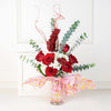 Rose and Hydrangea Vase from Hamilton Baskets - Hamilton Delivery