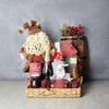 Santa’s Bounty with Champagne from Hamilton Baskets - Christmas Gift Basket - Hamilton Delivery.