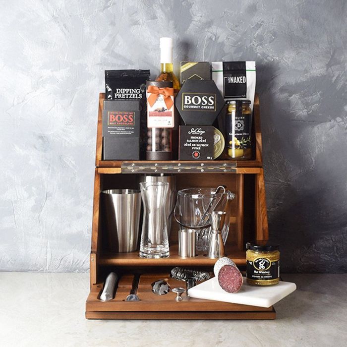 Impress someone special with the Tabletop Bar Gift Set, Hamilton delivery 