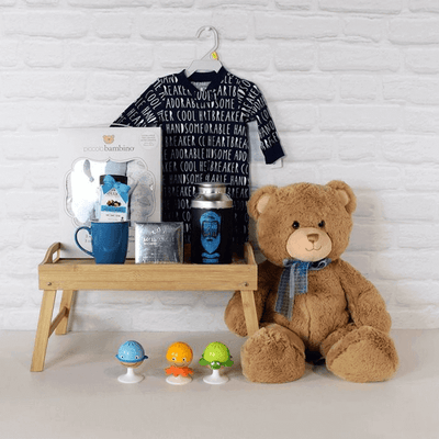 Warm Fuzzies Baby Gift Set from Hamilton Baskets - Baby Gift Basket - Hamilton Delivery