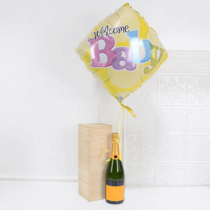 Welcome Baby Champagne Celebration from Hamilton Baskets - Champagne Gift Basket - Hamilton Delivery